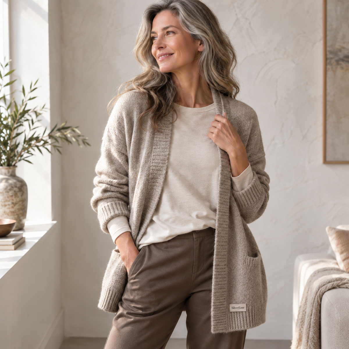 SilverEase easy knit layers
