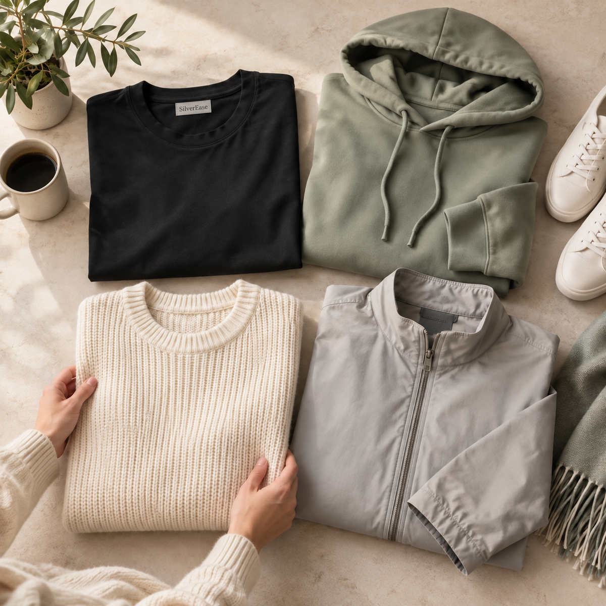 SilverEase everyday wardrobe essentials
