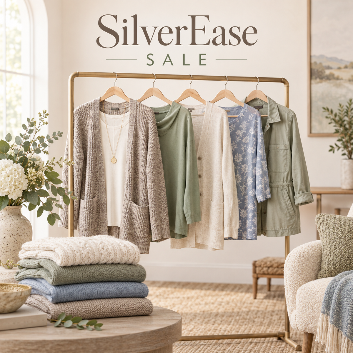 SilverEase Sale comfortable everyday fashion