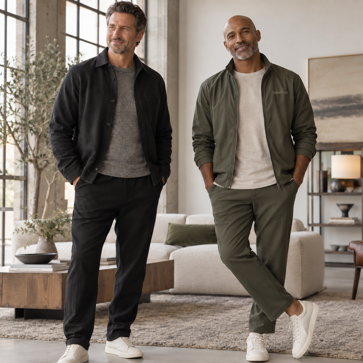 SilverEase men's comfortable everyday fashion