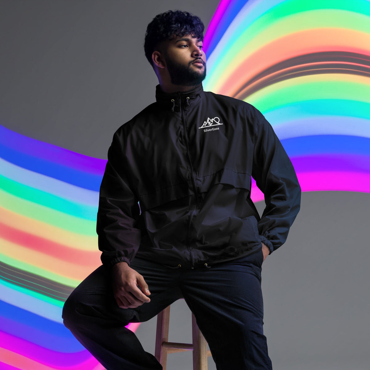 SilverEase Lightweight Windbreaker product photo