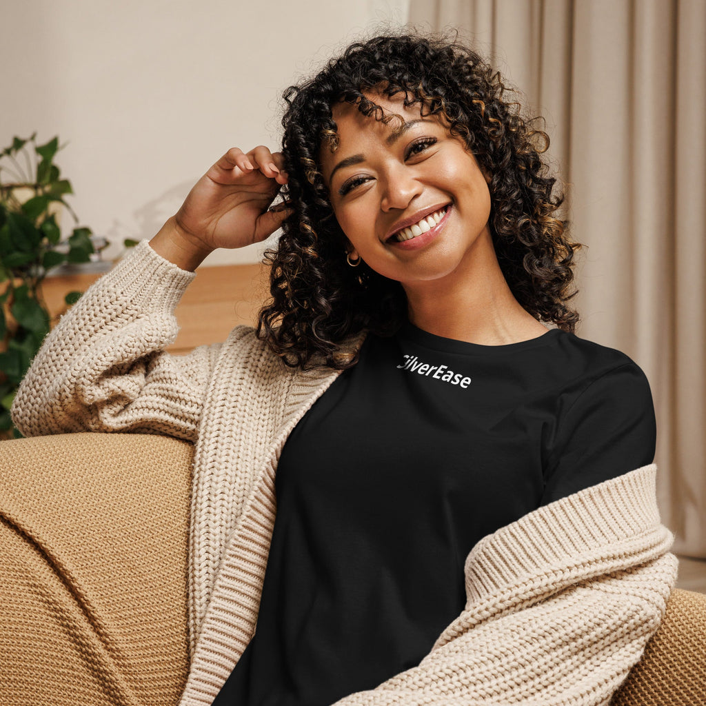 SilverEase Everyday Relaxed Tee front product photo